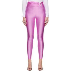pushBUTTON Belt Point Leggings Size 36 XS Womens Pink SSENSE Exclusive $275